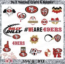 So this is the right page for you. San Francisco 49ers Set Design Svg Files Cricut Silhouette Studio Digital Cut Files