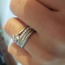 How To Wear Wedding Engagement And Eternity Rings Angelic Diamonds Blog