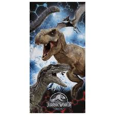 See more ideas about jurassic world, blue jurassic world, jurassic. Jurassic World Large Towel 100 Cotton Dinosaurs Park Blue Beach Bath Pool Ebay