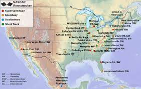 The following is a list of race tracks currently used by nascar as part of its nascar cup series, nascar xfinity series, or nascar gander rv & outdoors truck series for the 2020 racing season. Liste Der Nascar Rennstrecken Wikipedia