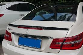 Mercedes Benz E Coupe W207 Carbon Spoiler Dry Carbon 3 Benz E Benz E Class Mercedes Benz
