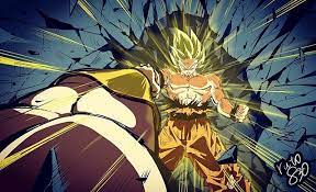るーと en instagram zブロリーパンチ受止め悟空 broly s perspective 目線 キャラ目線 perspective ドラゴンボール イラスト アニメ 漫画 anime dragon ball dragon ball artwork dragon ball art