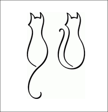 Cat Outlines Cat Silhouette Tattoos Silhouette Tattoos Cat Outline