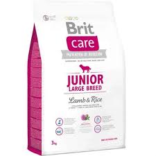 brit care kuzulu buyuk irk yavru kopek mamasi 3 kg amazon pet center bira mayasi domuz eti yavru kopek
