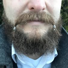On this page you can find a viking comb in historical style. Dwarvendom Mustache Bead Kit 1 Stainless Steel Mustache Rings Etsy