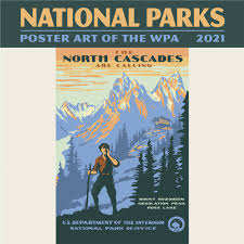 The exhibit is an expansion of a popular exhibit last summer that featured lawrence. National Parks Poster Art Of The Wpa Mini Calendar 2021 At Calendar Club
