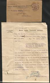 India 1923 KGV Cover GIP Great Eastern ...