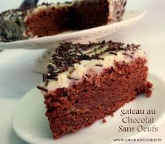 Gateau Au Chocolat Sans Oeufs Amour De Cuisine