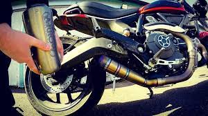 How Does Ducatiscrambler Sound With Arrowexhaust And How Do You Remove The Baffle Well Watch My Dark Visor How Do You Remove Baffled