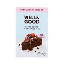 Reviewed by our expert panel. Well Good Gluten Free Chocolate Mud Cake Mix Baking Sunnybrook Health Store