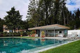 beautifully re designed private residence in zurich hasenacher pool houses pool house houses inspiration