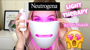 Neutrogena Light Therapy Acne Mask Review Youtube
