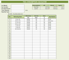 Fuel Consumption Calculator