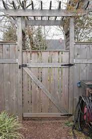Now my fences i'm tying into are 6 foot fences. Made By John Building A Gate That Won T Sag Building A Fence Gate Building A Gate Building A Fence