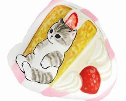 mofusand モフサンド ダイカットクッションの画像