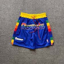 The denver nuggets are an american professional basketball team based in denver. Denver Nuggets Mitchell Ness Just Don Nba Shorts Men S Fashion Activewear On Carousell