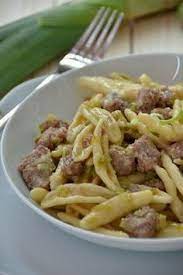 Pasta Con Salsiccia E Porri Ricette Primi Piatti Piatti