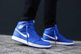 Swag Craze First Look Nike Air Jordan 1 Hyper Royal Sneakers Fashion Air Jordans Sneaker Head