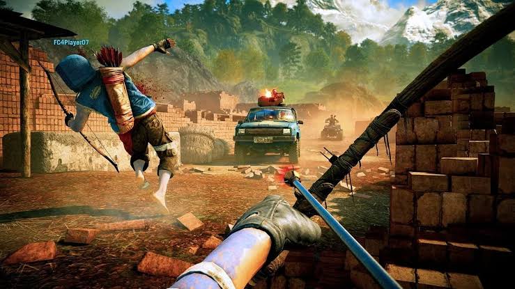 Игровой процесс Far Cry 4: оружие и горная долина