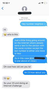 People Try The Viral Text Your Number Neighbour Challenge