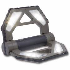 Might D Light 10 Watt 400 Lumen Dark Gray Rechargeable Folding Led Work Light Walmart Com Walmart Com