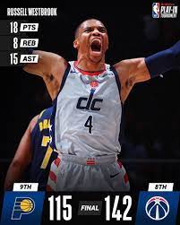 Nba On Instagram With Tonight S Win The Washwizards Clinch The East S 8 Seed And Will Face 1 Seed Phi Game 1 Is Sunday 5 23 A In 2021 Nba Game 1 Westbrook Nba