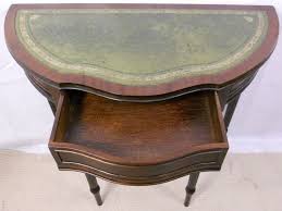 Shop for half circle console tables at walmart.com. Leather Top Small Half Round Console Table Sold