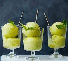 Préparez ce dessert en mode étape par étape comme sur votre thermomix ! Sorbet Ananas Et Basilic Avec Thermomix Dessert Thermomix