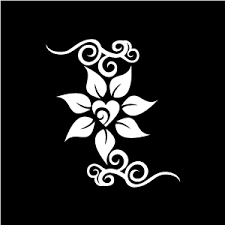 Black And White Free Images Of Flowers Flower Clipart White Jasmine With Love Core With Black Background Download Free Flower Clipart Flower Clipart Free Flower Clipart Free Stencils Printables