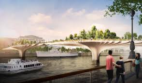 How Leonardo Dicaprio Inspired A Stunning Bridge That Doubles As A Park Garden Bridge London Garden Bridge Design Garden Bridge Project