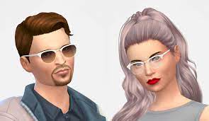 Sun glasses over head | accessoire de cheveux: Sims 4 Glasses Cc Mods Snootysims