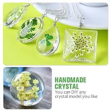Handmade Crystal Glue Mold Set 83 Pcs Diy Crystals Handmade Crystal Jewelry Resin Jewelry Making