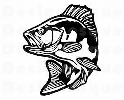 Free Free 222 Silhouette Bass Fish Svg SVG PNG EPS DXF File