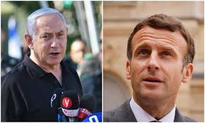 French president emmanuel macron said europe needs european solutions to reduce its dependence on u.s. France S Emmanuel Macron Speaks With Israel S Benjamin Netanyahu Calls For Return To Peace Arab News