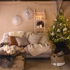 Beamed Living Room With Christmas Tree Decorating Ideal Home Christmas Decorations Living Room Country Living Room Living Room Pictures