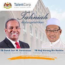 Menteri sumber manusia yang terkini ialah yang berhormat datuk saravanan a/l murugan sejak 10 mac 2020. Talentcorp Malaysia Setinggi Tinggi Ucapan Tahniah Kepada Yb Datuk Seri M Saravanan Di Atas Pelantikan Sebagai Menteri Sumber Manusia Dan Yb Haji Awang Bin Hashim Di Atas Pelantikan Sebagai Timbalan Menteri Sumber