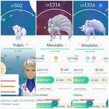These evolved forms of the previous. Bug Shiny Alolan Vulpix Evolved Into A Normal Shiny Ninetales Before Morphing Into A Shiny Alolan Ninetales Thesilphroad