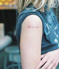 She Is Art Cursive Tattoos She Is Art Tattoo Tattoos
