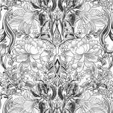 Ab sofort im belle floral in wiesenbach. Floral Wallpaper Belle Epoque Epoque Flowers Nonwoven Grey Multicolor