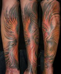 Tribal tattoos are very expressive, rich, passionate, and ferocious design. Phoenix On Fire By Marco Ventura Fire Tattoo Tattoos Sleeve Tattoos
