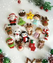 Cute Felt Christmas Ornaments Christmas Tree Decoration Ideas Christmas Craft Ideas D Felt Christmas Ornaments Diy Felt Christmas Ornaments Christmas Ornaments