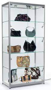 Whether you are looking to replace your current display cabinets or buy your first oak display cabinet, you can rest assured that we have all of your needs covered. Lesc10478s Displays2go Retail Display Cabinets With Glass Shelving Led Light Silver Mdf Laminate Aluminum Retail Store Fixtures Equipment Industrial Scientific Mhiberlin De