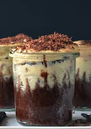 Cheescake Brownies Im Glas Aus Dem Varoma Thermomix Rezept Kuchen Im Glas Kuchen Im Glas Backen Kasekuchen Im Glas