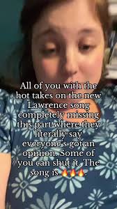 Everyones Got An Opinion Lawrence