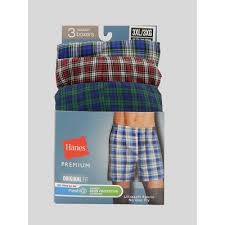 Looks like denim, but it's a soft and comfortable french terry knit with all the stretch and ease of a legging. Hanes Premium Men S Big Tall Woven Boxers 3pk 3xl Target
