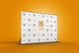 Download 3d Press Wall Banner Mock Up On Behance PSD Mockup Templates