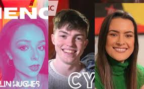 Wynebau lleol ar gystadleuaeth Cân i Gymru