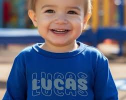 Personalised Name Sweatshirt, Any Name and Colour, Stacked Triple Name  Jumper, Birthday Sweater Gift, 1st 2nd 3rd Birthday