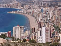 Informații turistice despre benidorm, spania: Benidorm Skyline Spania