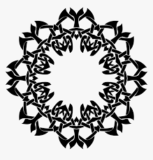 Sticker art thumb grodno carrelage, pouce png. Black And White Frame 5 Clip Arts Design Bunga In Circle Hd Png Download Kindpng